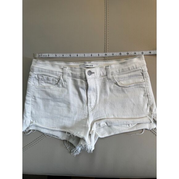 Stretchy Off White J Brand Denim Shorts - Picture 4 of 7